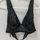 Victoria's Secret Black Lace Halter-Neck Bralette