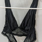 Victoria's Secret Black Lace Halter-Neck Bralette