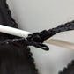 Victoria's Secret Black Lace Halter-Neck Bralette