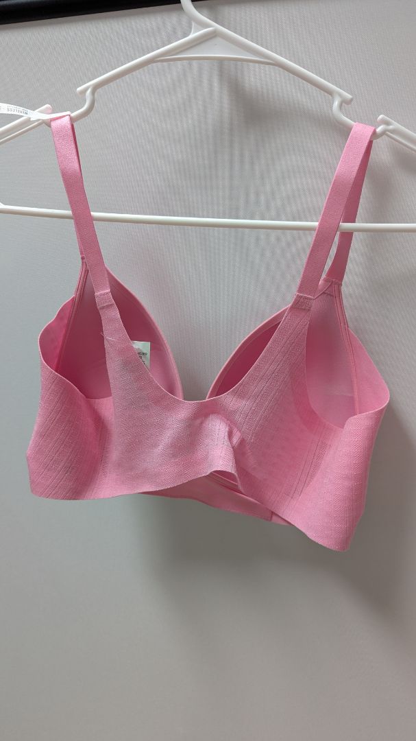 aerie Pink Real Sunnie Wireless Bra
