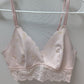 auden Light Pink/Gold Heart Print Unlined Bra