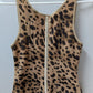 Tan/Brown Animal Print Double-Layer Corset
