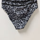 POPVIL Black Spotted Mesh Cutout Bikini Bottoms