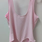 Good American Pink Square-Neck Bodysuit