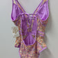 BECCA by Rebecca Virtue Purple Crochet Swimsuit