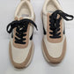 Dolce Vita Cream/Tan Color-Block Bynx Sneakers