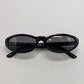Black UV400 Cat 3 Eye Sunglasses