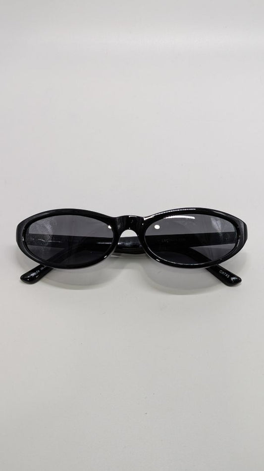 Black UV400 Cat 3 Eye Sunglasses