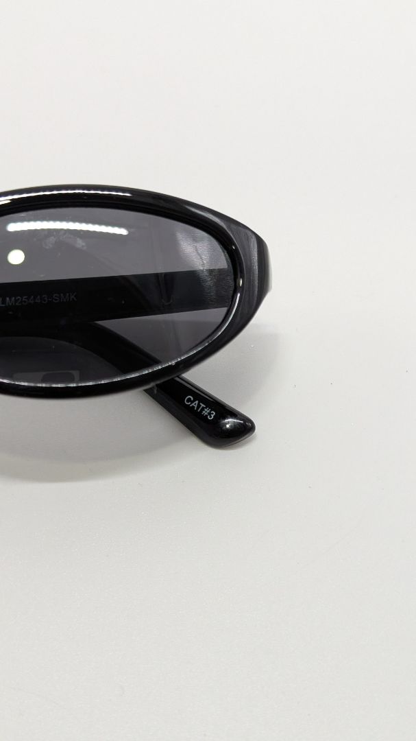 Black UV400 Cat 3 Eye Sunglasses