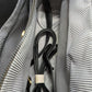 Black Faux Leather Convertible Tote Bag Purse