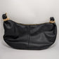 Urban Expression Black Faux-Leather Keychain Purse
