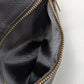 Urban Expression Black Faux-Leather Keychain Purse