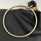 Urban Expression Black Faux-Leather Keychain Purse