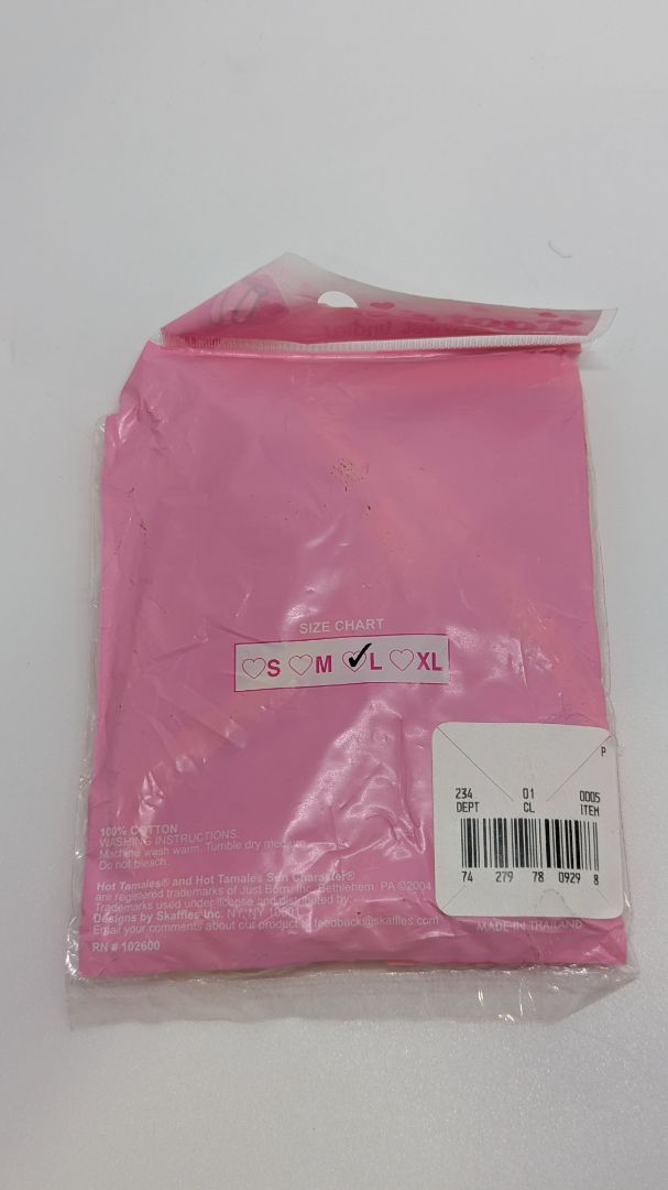 Tootsies "So Sweet Undie" Red Panty Underwear