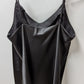 BB Dakota Steve Madden Black Sateen Cami Blouse