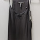 BCBGMAXAZRIA Black V-Neck Strappy Shell Blouse