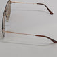 Gold-Tone Rimless Pilot Sunglasses