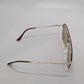 Gold-Tone Rimless Pilot Sunglasses