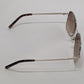 Tommy Hilfiger Silver-Tone Myrtle Semi-Oval Rectangular Sunglasses