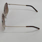 Tommy Hilfiger Silver-Tone Myrtle Semi-Oval Rectangular Sunglasses