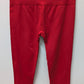 NOVA SPORT Red 2-Piece Active Crop Top & Leggings Set