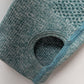 Teal Marl Seamless Long-Sleeve Active Crop Top