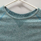 Teal Marl Seamless Long-Sleeve Active Crop Top