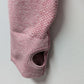 Pink Marl Seamless Long-Sleeve Active Crop Top