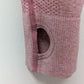 Pink Marl Seamless Long-Sleeve Active Crop Top
