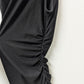 Derek Heart Black Ruched Tank Top