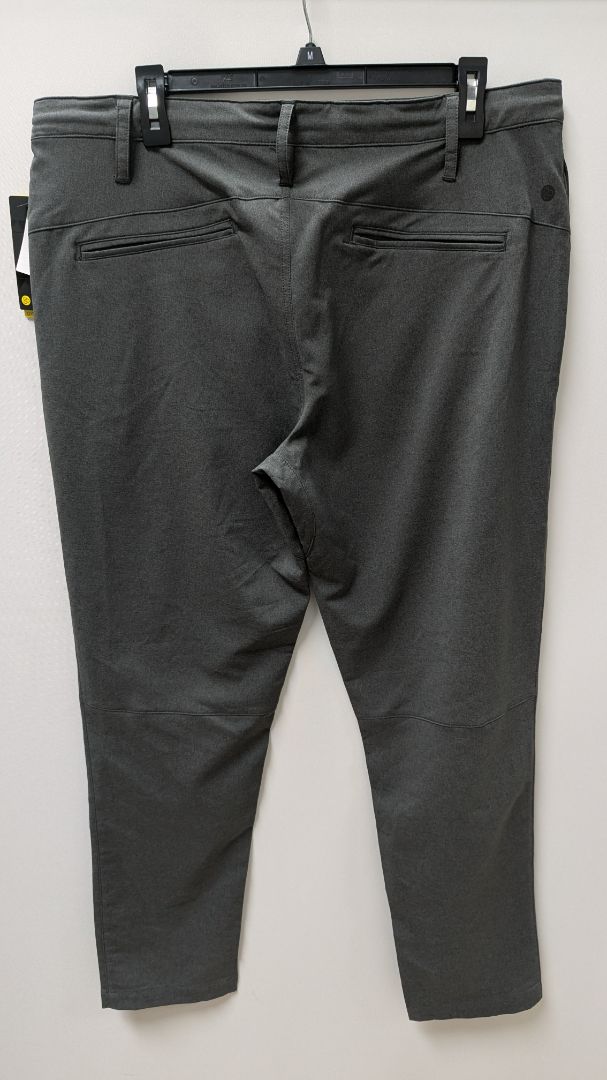 Zella Men's Grey Obsidian Heather Slim Leg Pants