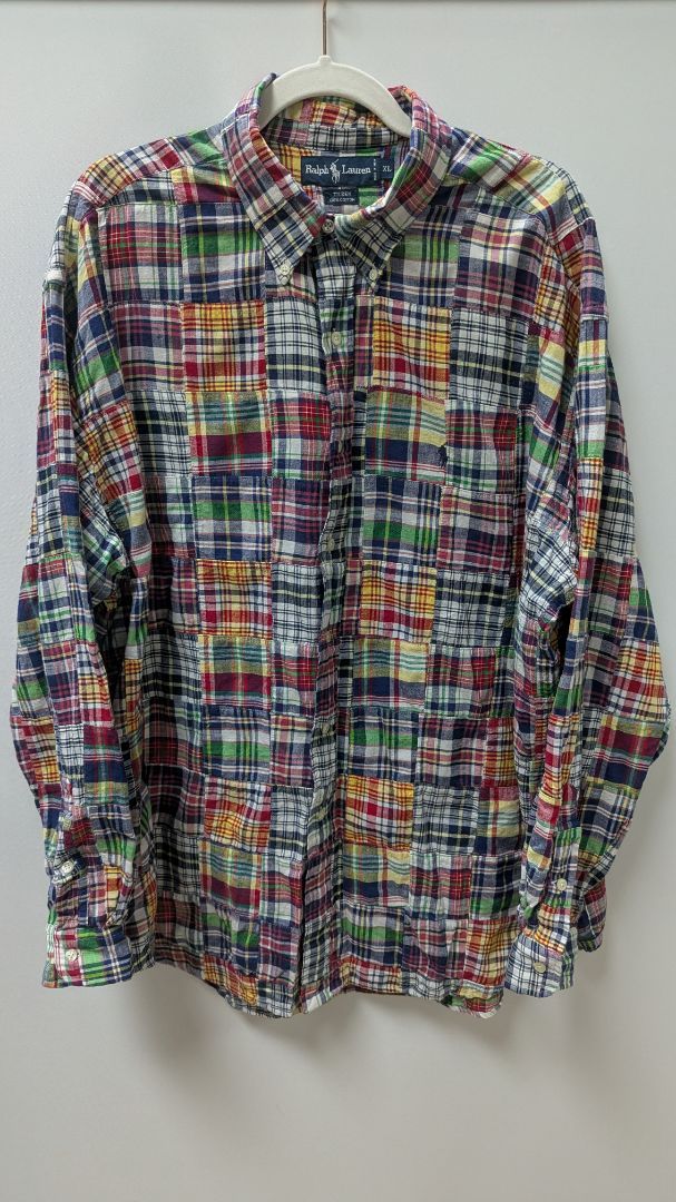 Ralph Lauren Men's Multicolor Tilden Quilted Button-Down Shirt