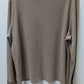 UnTuckit Tan Long-Sleeve Shrock Henley Tee