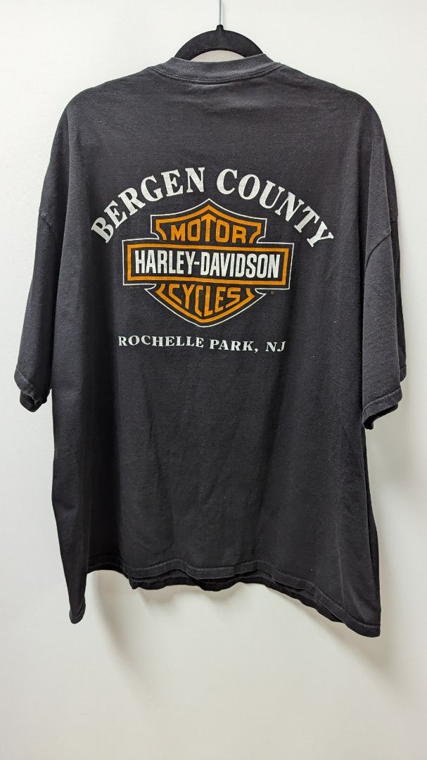 Harley-Davidson Men's Black Logo Graphic Tee