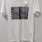 DKNY White Short-Sleeve Architectural Graphic Tee