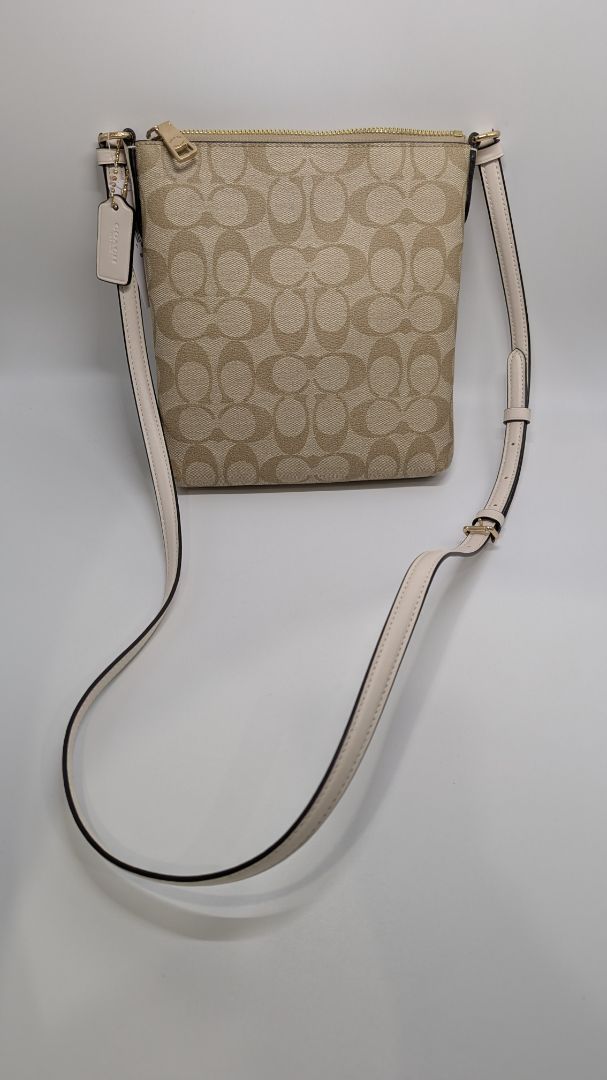 Coach Light Khaki Mini Rowan File Crossbody Bag