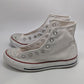 Converse All Star White High-Top Rhinestone Sneakers