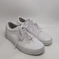 Vans All-White Old Skool Classic Tumble Leather Sneakers