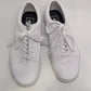 Vans All-White Old Skool Classic Tumble Leather Sneakers