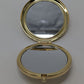 Gold-Tone Gemstone Butterfly Compact Mirror