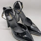 Express Black Patent Pointed-Toe Platform Heels