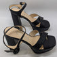 GUESS Black GW Vallenn Platform Block Heels