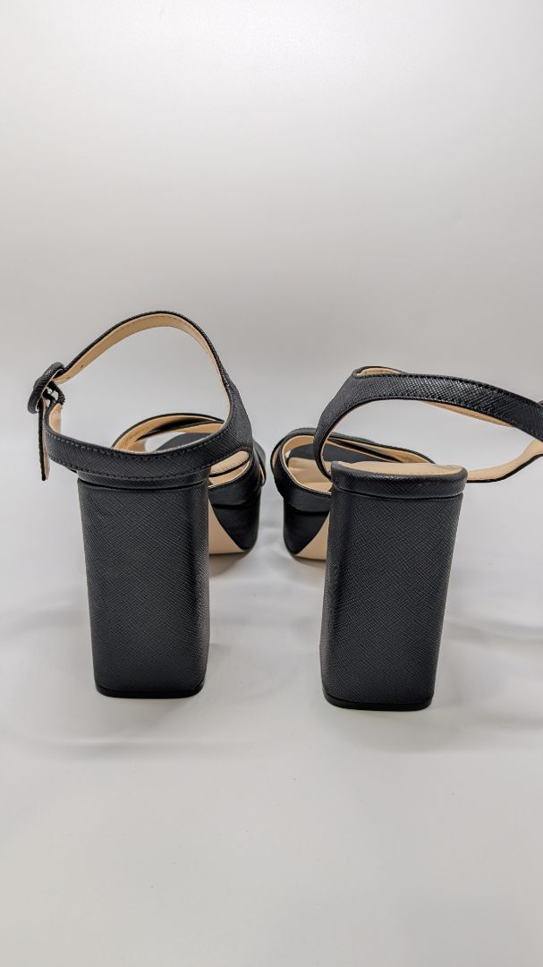 GUESS Black GW Vallenn Platform Block Heels