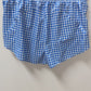 All in Motion Blue/White Gingham Casual Shorts
