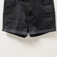 Guess LA Black Cuffed Denim Shorts
