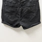 Guess LA Black Cuffed Denim Shorts