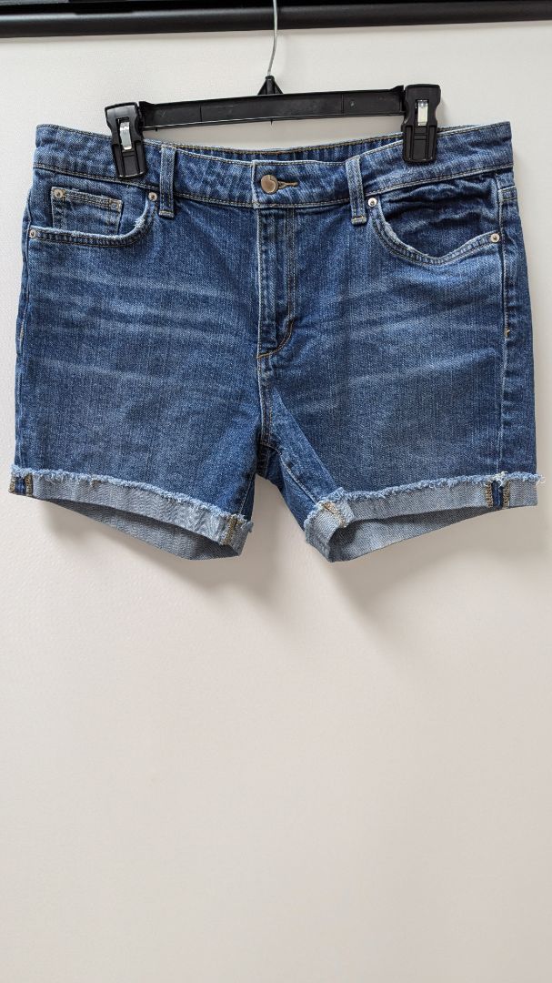 Joe's Medium Wash Cuffed Denim Shorts