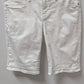 Lucky Brand White Denim Bermuda Shorts