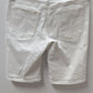 Lucky Brand White Denim Bermuda Shorts
