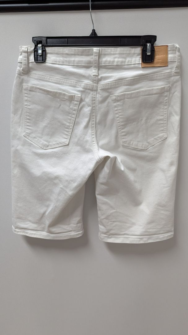Lucky Brand White Denim Bermuda Shorts